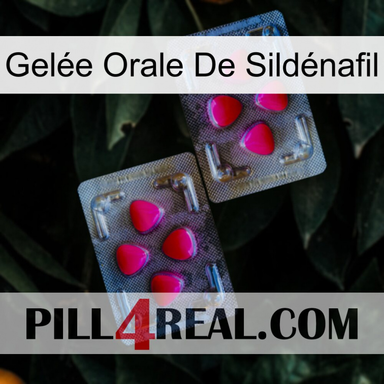 Gelée Orale De Sildénafil 15